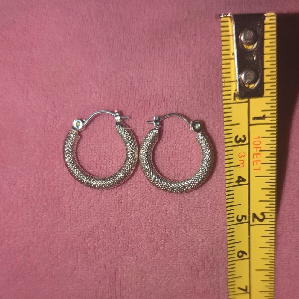 Sterling Silver Hoop Earrings